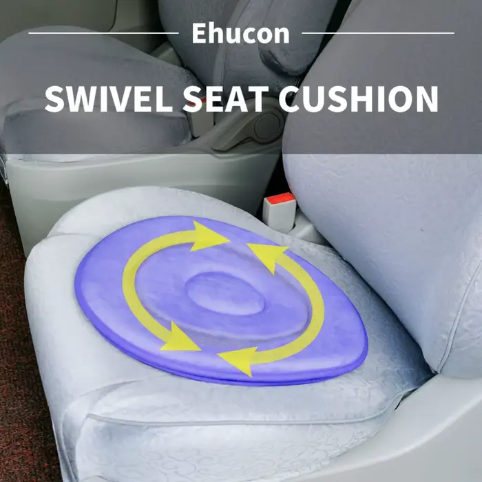 Ehucon 360 ° coussin de siège pivotant pour personnes âgées