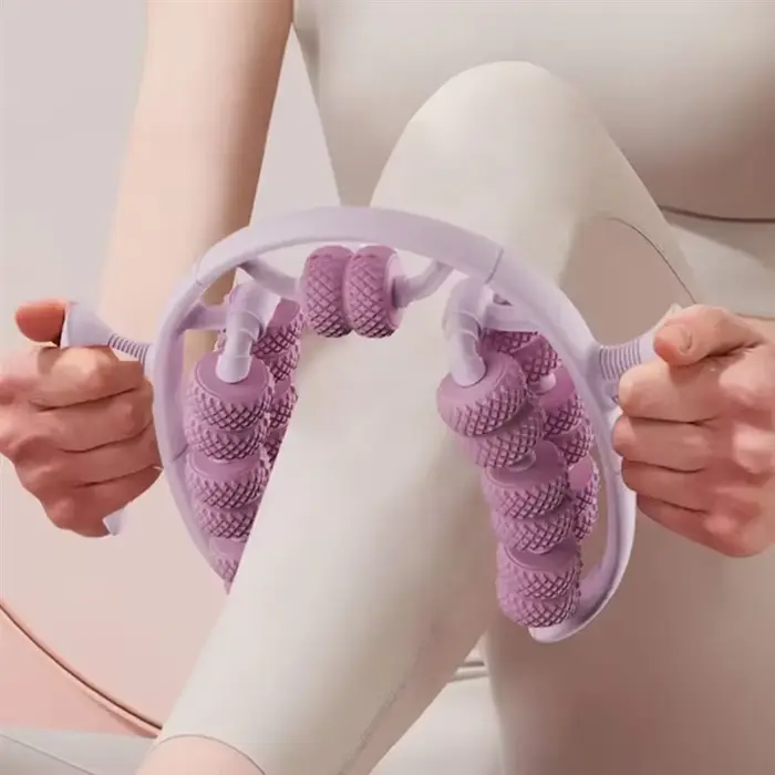 HOES-masseur de jambes avec 26 roues, relaxant musculaire des mollets, soulagement de la Forfatigue,
