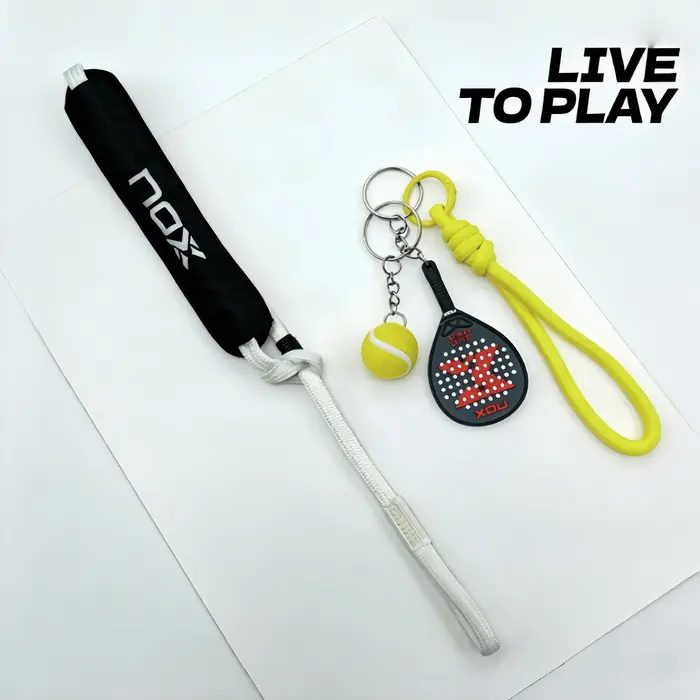 Porte-clés Nox pour raquette de tennis