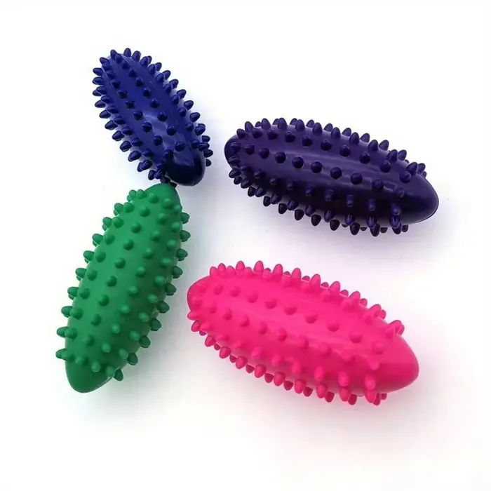 Balle de massage en PVC en forme de concombre de mer