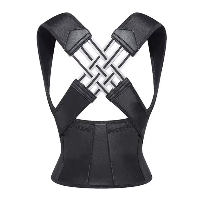 Correcteur de posture pour femmes et hommes, redresseur d'épaule réglable, soutien complet du dos, s