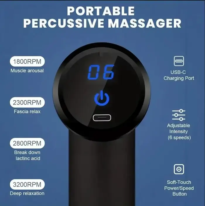 Mini pistolet de Massage musculaire masseur corporel portable