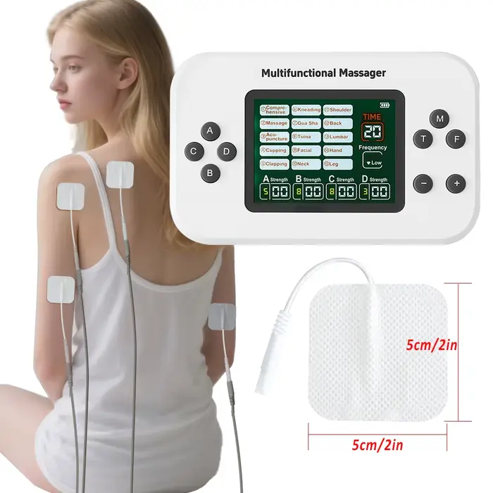 Stimulateur musculaire TENS 4-en-1