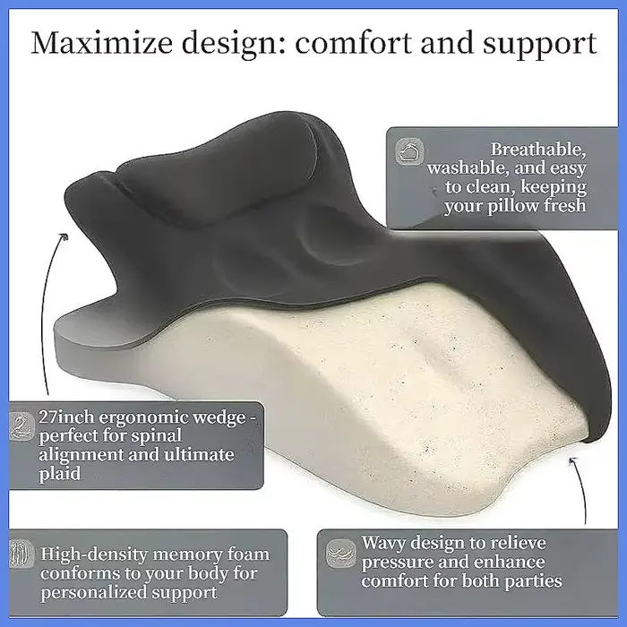 Coussin de soutien multifonctionnel pour la lecture