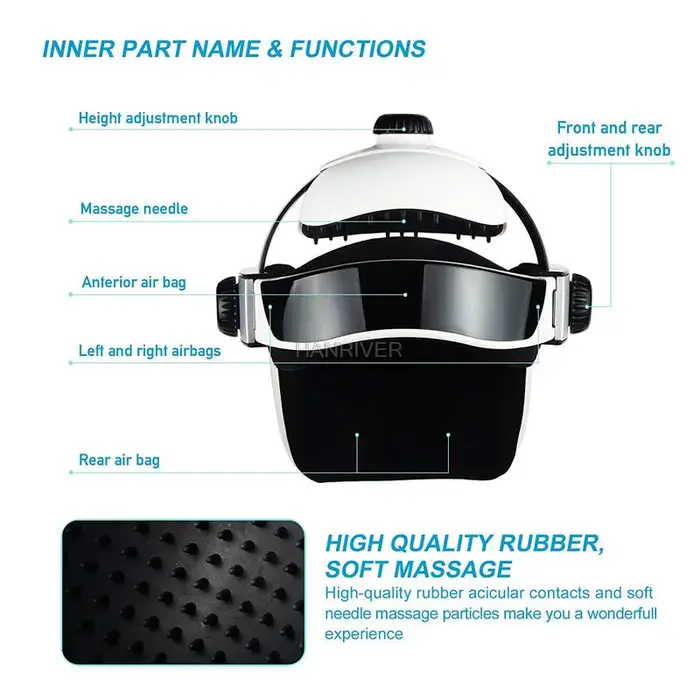 Casque de Massage électrique multifonctionnel