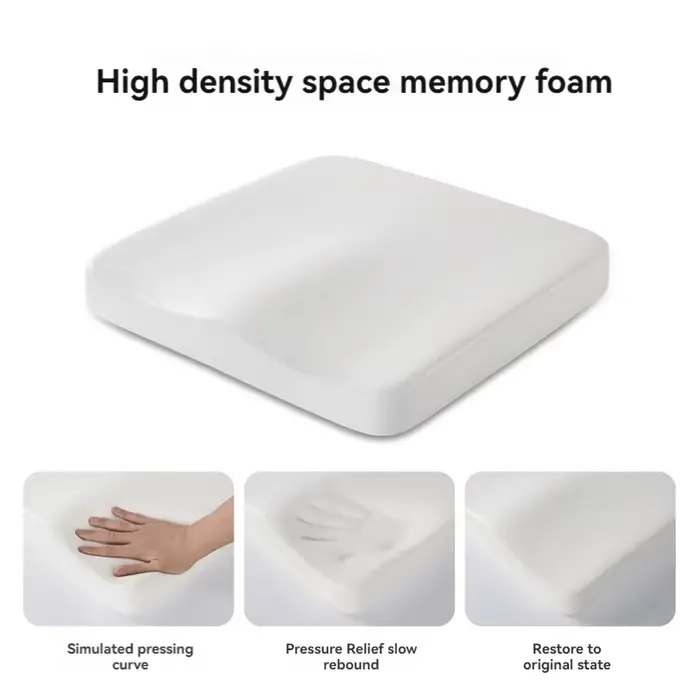 Coussin de bureau ergonomique en mousse à mémoire de forme