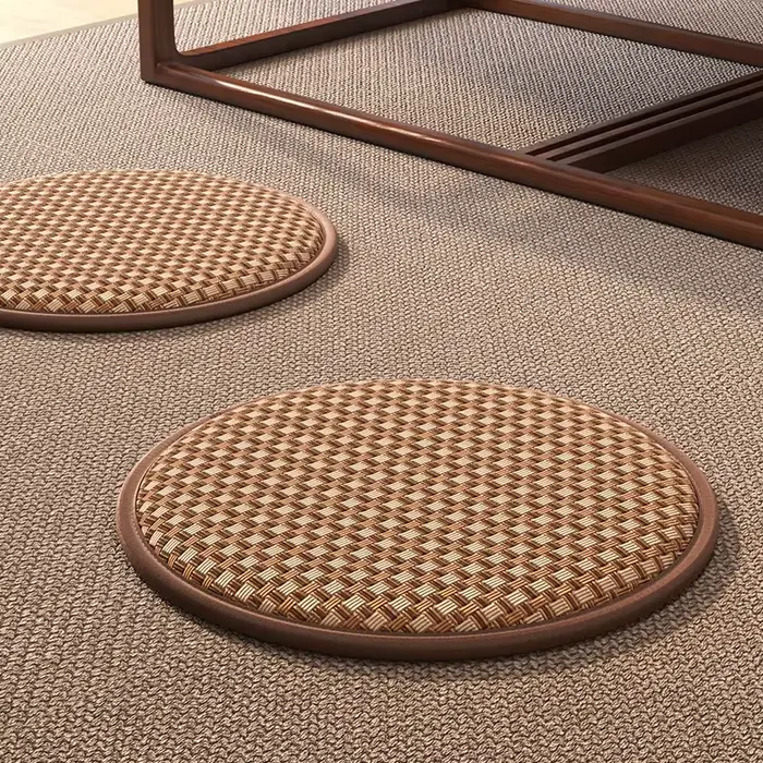 Coussin de méditation Zen Zafu épais et doux antidérapant pour Zazen