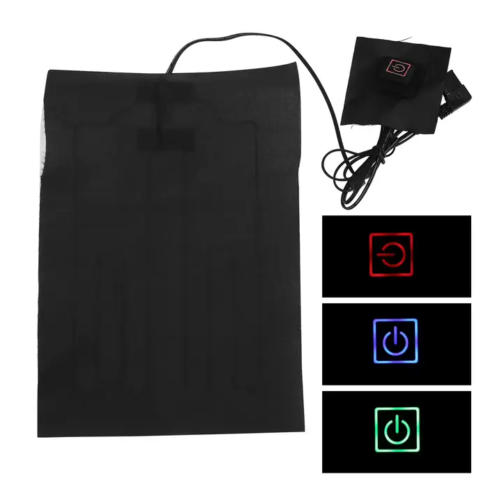 Coussin chauffant électrique température réglable 45 ℃ -65 ℃ Feuille chauffante