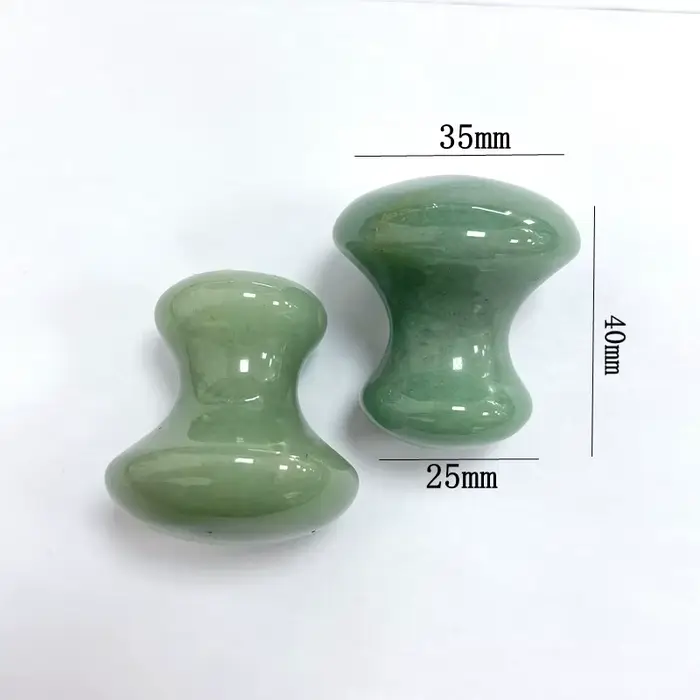 Pierre de massage en cristal de guérison en forme de champignon