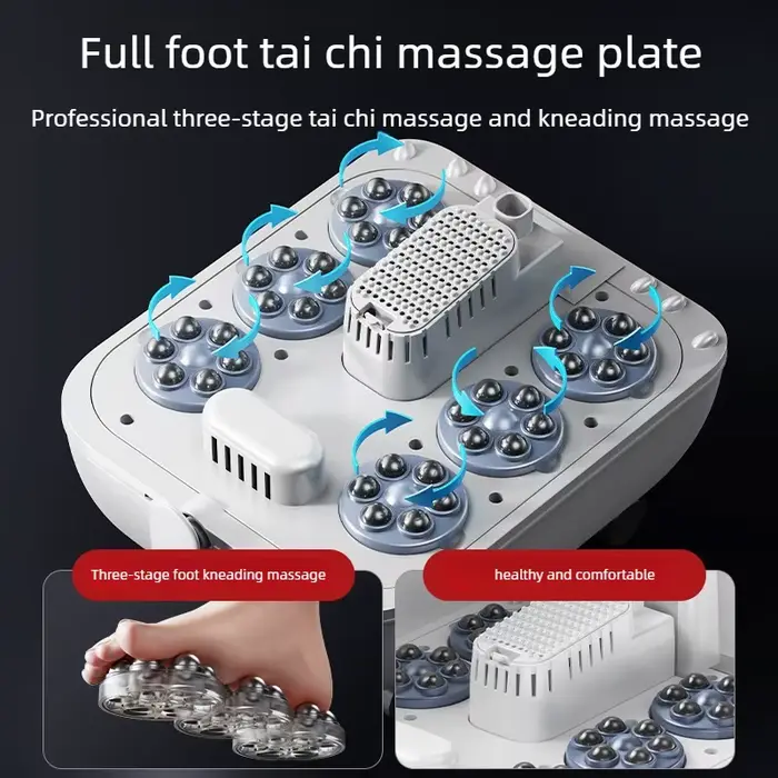 Bain de pieds électrique pour spa à domicile avec chauffage et température constante