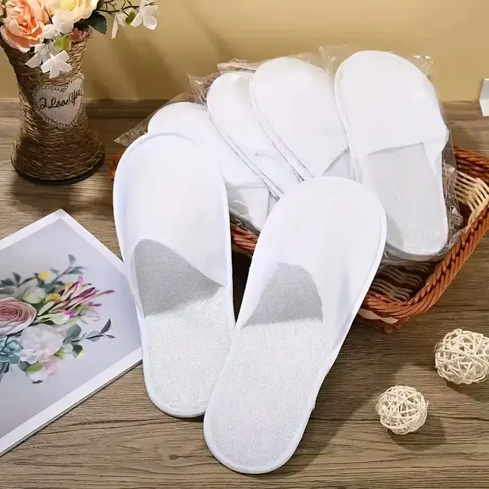Pantoufles de luxe pour hôtel et spa 20/50 pièces