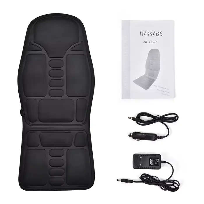 Coussin de chaise masseur chauffant électrique vibrant