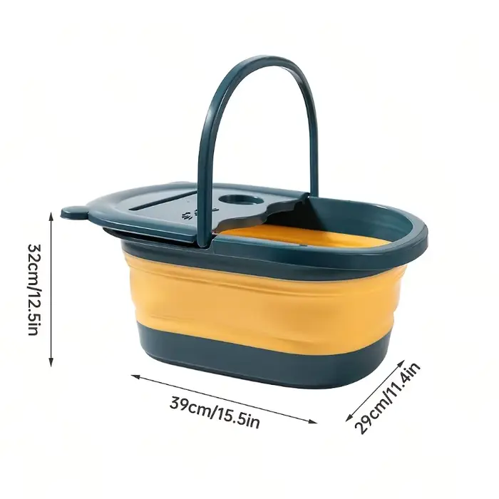 1 pièce Grande Baignoire Pliable pour Spa des Pieds