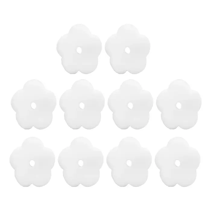 Éponge anti-salissures pour bain à remous, 10 pièces, absorbeur d'huile en forme de fleur pour piscine et spa, filtre absorbant haute efficacité