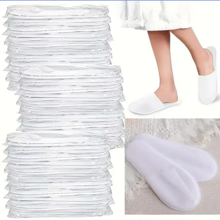 Pantoufles de luxe pour hôtel et spa 20/50 pièces