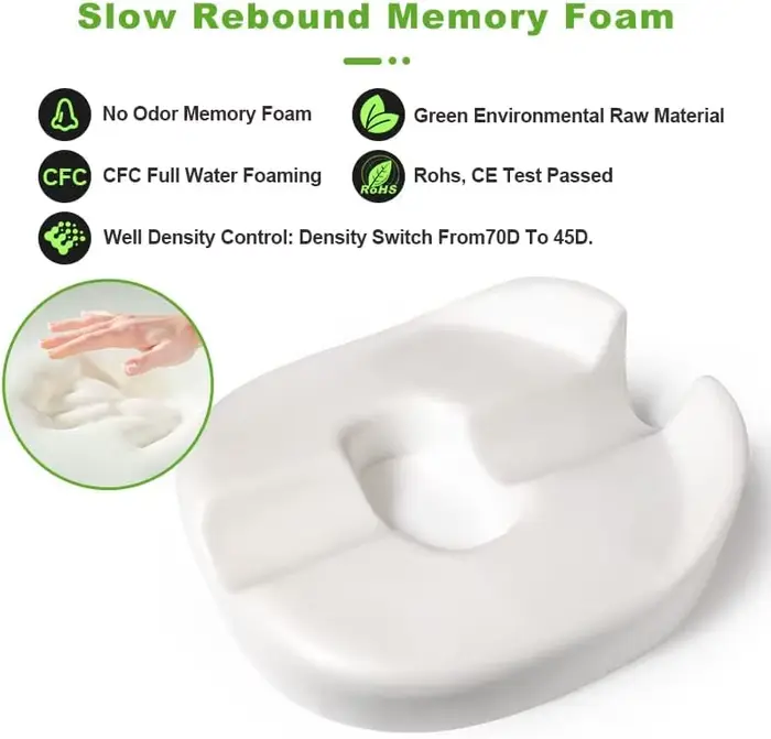 Coussin de siège Donut Pillow Coccyx pour la prostate