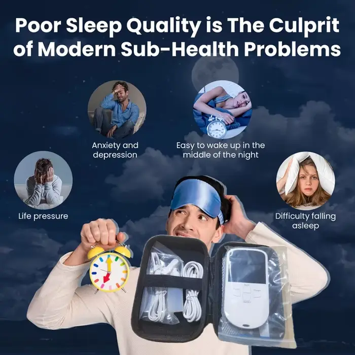 Stimulateur du nerf vague (tVNS) à clip d'oreille - Thérapie non invasive pour un soulagement rapide de l'anxiété et de la dépression et un meilleur sommeil