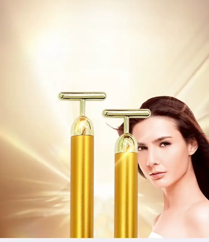 Bâton de Massage de beauté électrique intégré en forme de T