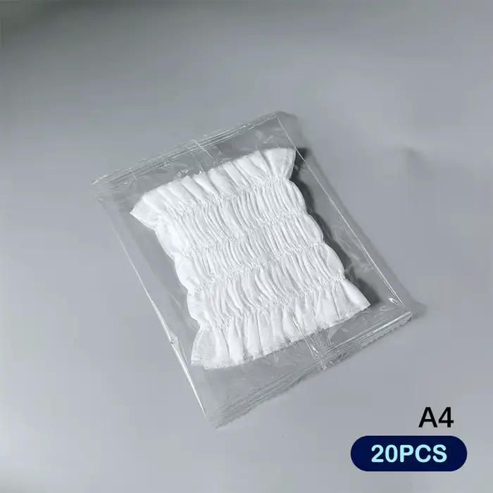 HUA HUA 20/50/100 pièces bandeaux de Spa jetables bandes de poils du visage doux Non élastiques pour