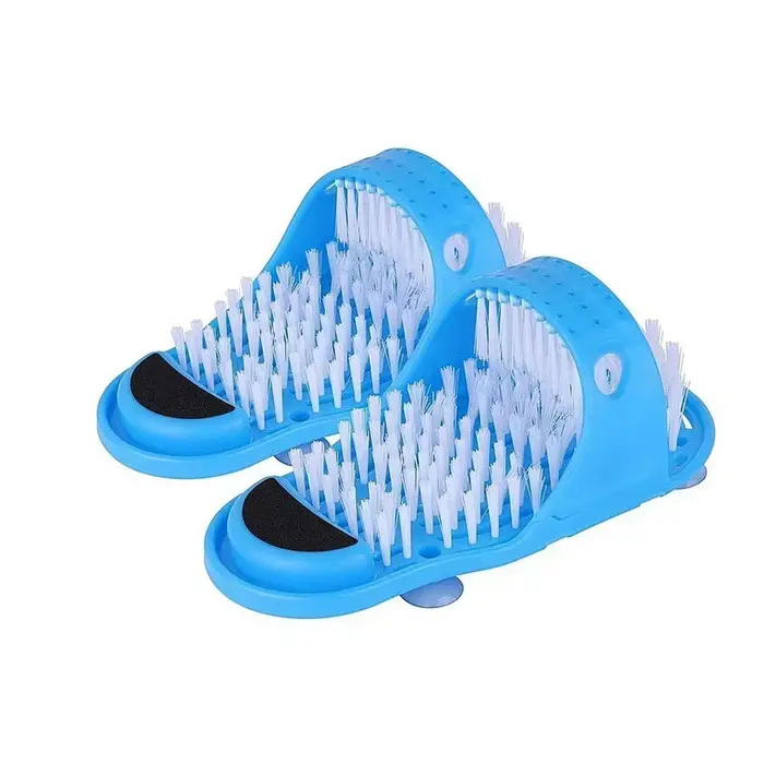 1PC douche pied épurateur masseur salle de bain bain pieds brosses enlever peau morte nettoyant Spa
