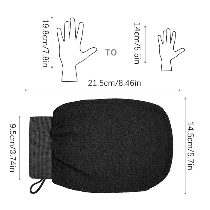 Gant exfoliant marocain pour douche