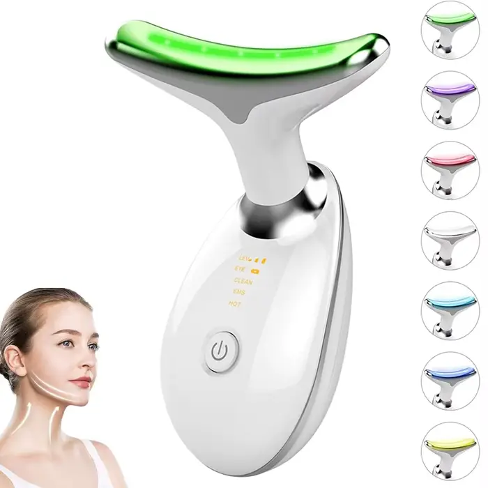 Appareil de beauté 7 en 1 pour le visage et le cou