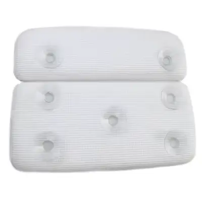 Oreiller de Bain en Éponge Imperméable, Grande Ventouse, Accessoires de Maison pour Spa