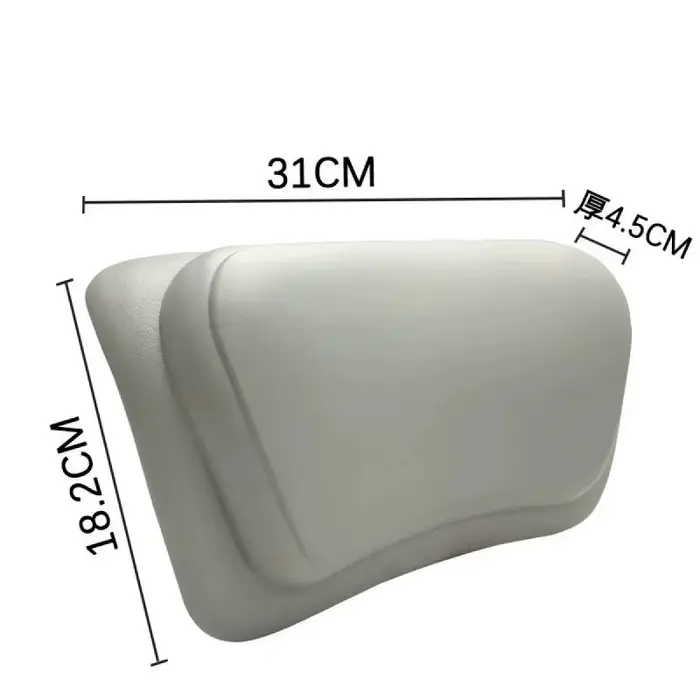 Oreiller de bain SPA antidérapant