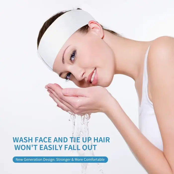 100/50/30 pièces jetables Spa bandeaux pour le visage Non-tissé doux soins de la peau couvre-chef pour femmes Salons beauté esthéticienne fournitures