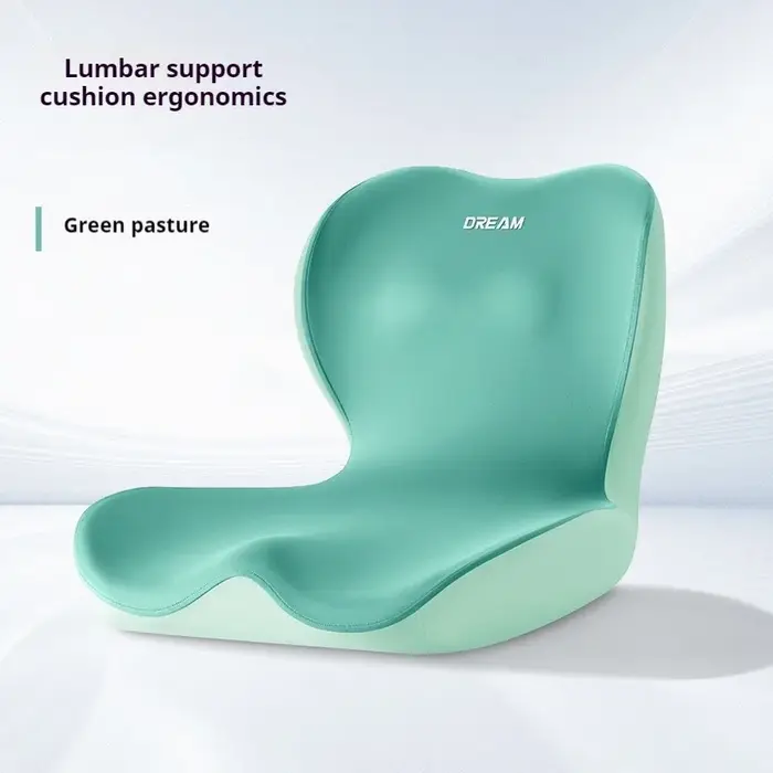 Coussin orthopédique en mousse à mémoire de forme en forme de "L"