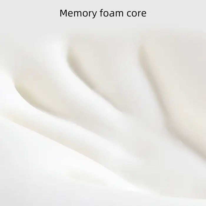 Coussin demi-rouleau, oreiller demi-lune en mousse à mémoire de forme