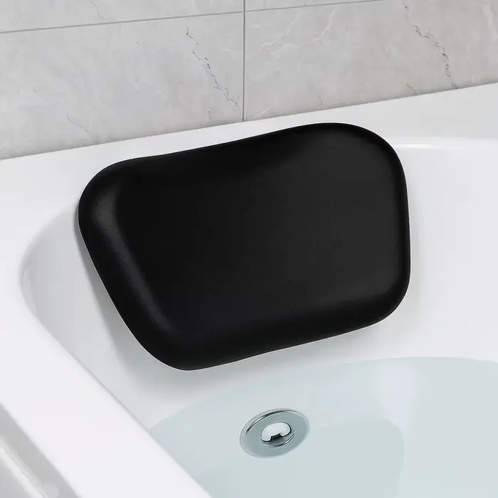 Oreiller de baignoire doux et antidérapant