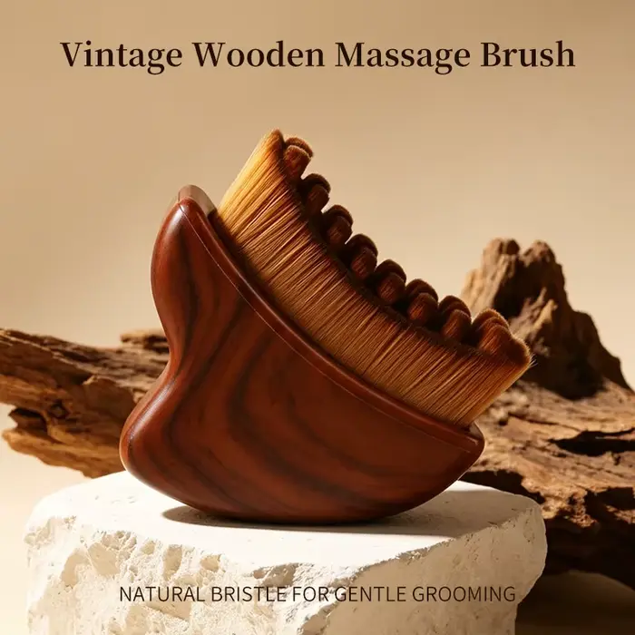 Brosse de massage lymphatique pour le visage, masseur de drainage lymphatique pour le modelage du vi
