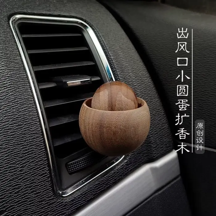 Diffuseur d'huiles essentielles pour voiture et maison - Fabriqué en bois