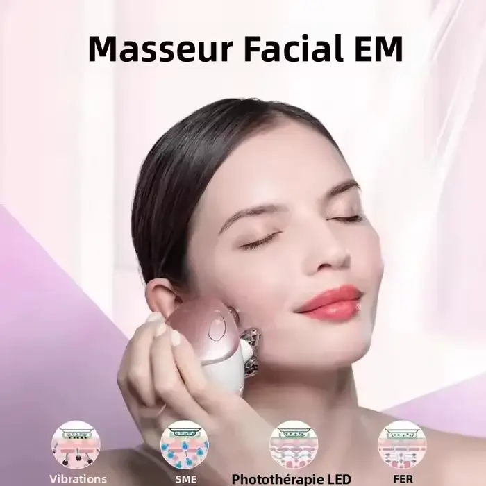 Masseur facial EMS 5 en 1