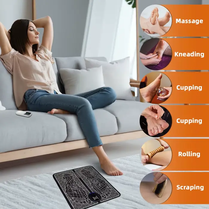Entraîneur électrique de masseur de pieds pour les muscles