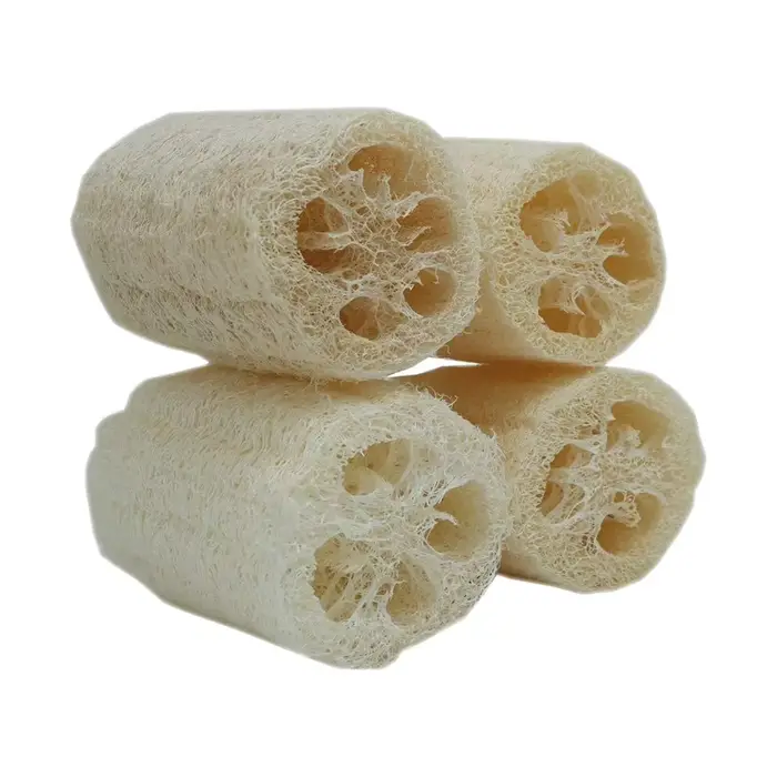 4 pièces/paquet Loofahs organiques Loofah Spa épurateur exfoliant naturel Luffa éponge de lavage du 