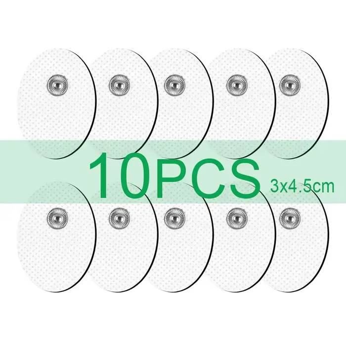 Patchs électrostimulateurs musculaires auto-adhésifs, tampons EMS pour masseur TENS, stimulateur mus