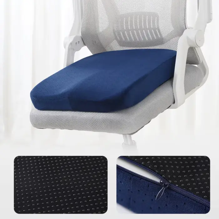 Coussin de bureau ergonomique en mousse à mémoire de forme