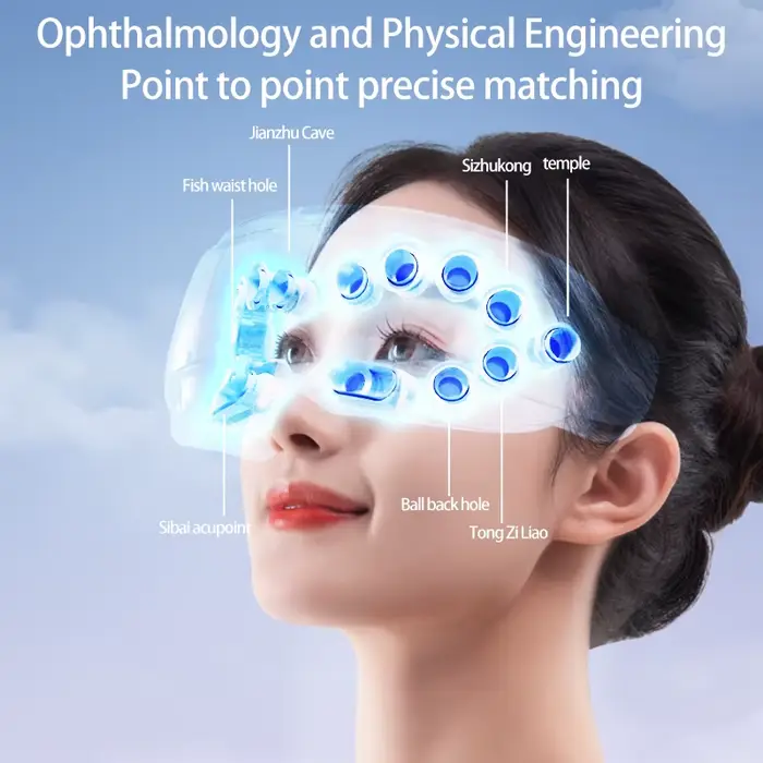 Masseur oculaire à vapeur atomisé