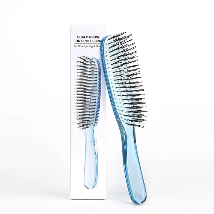 Masseur de tête japonais Premium, brosse pour cuir chevelu, masseur de cheveux, shampoing, brosse dé