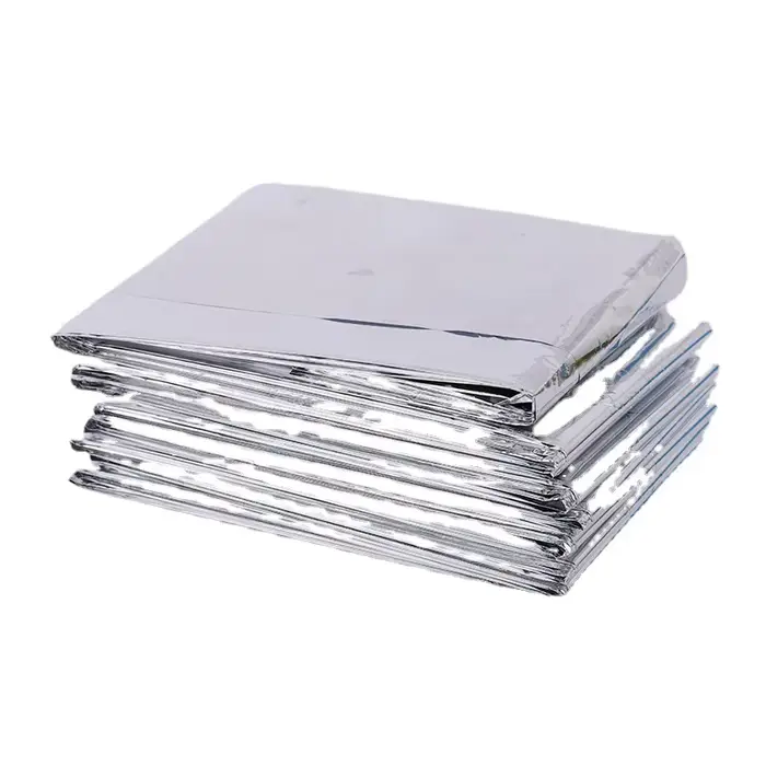 Couverture de Sauna en feuille thermique, 5 pièces, pour détox, perte de poids, thérapie infrarouge 