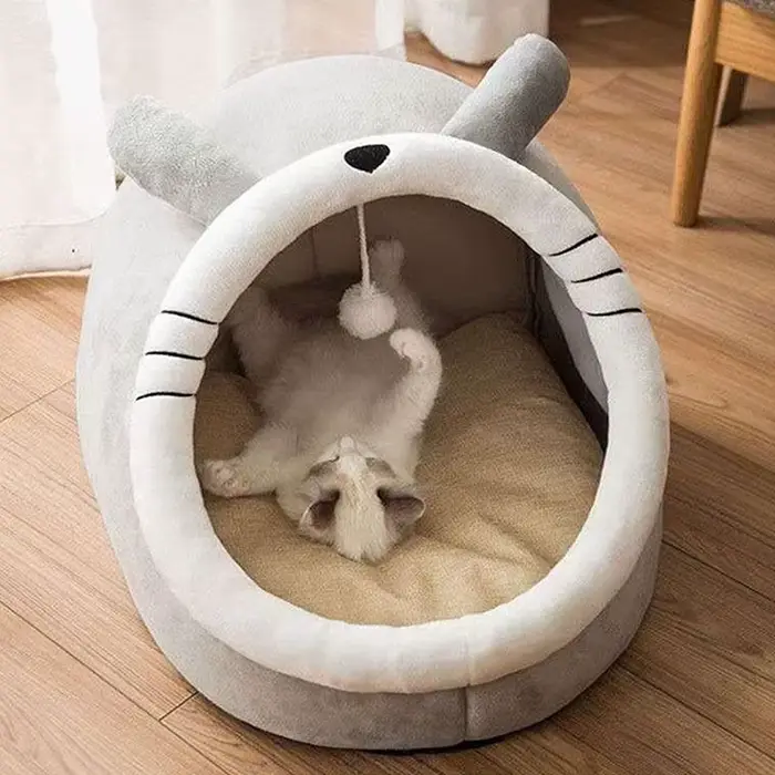 Lit de sommeil profond pour chat