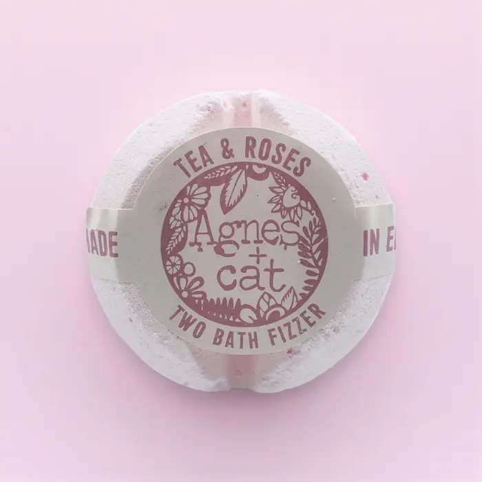 Agnes + Cat Bath Fizzer - Tea and Roses