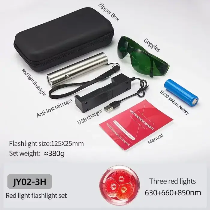 Mini appareil de thérapie stylo Led lumière rouge photothérapie