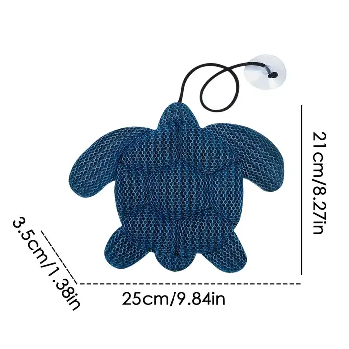 Éponge absorbante réutilisable pour spa, filtre en mousse en forme de tortue flottante, éliminateur