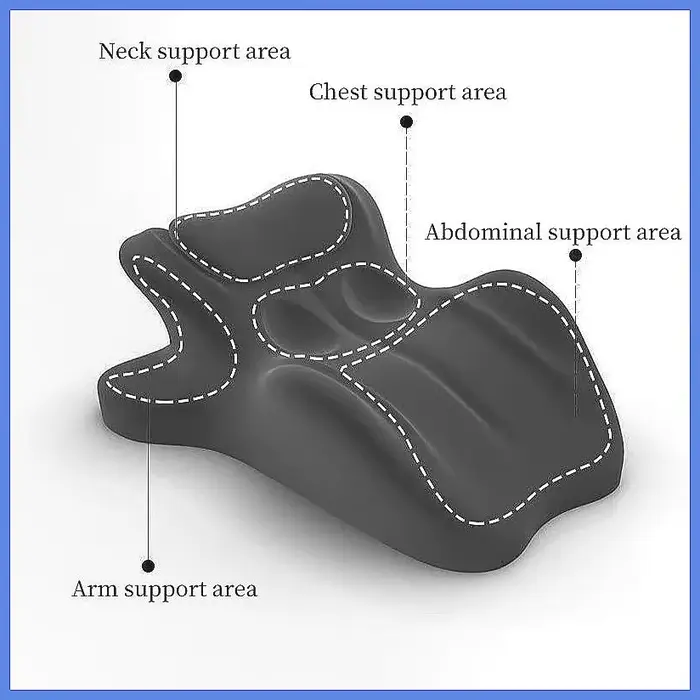 Coussin de soutien multifonctionnel pour la lecture