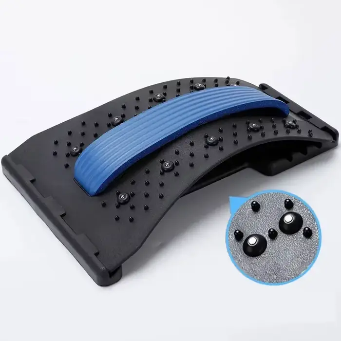 Civière dorsale masseur réglable multi-niveaux taille cou Fitness lombaire cervicale colonne