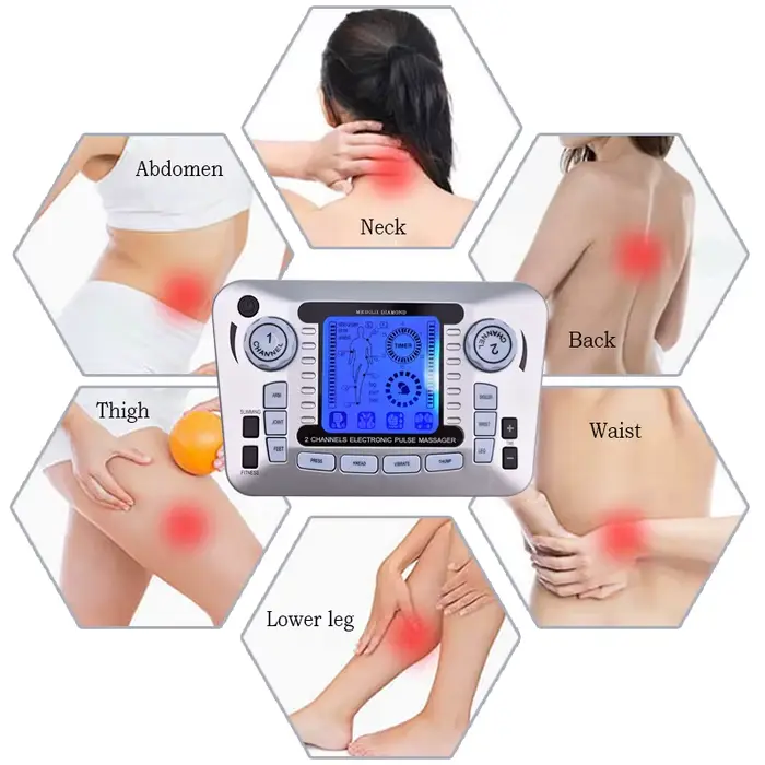 Masseur d'impulsions électroniques Tens Ems Machine
