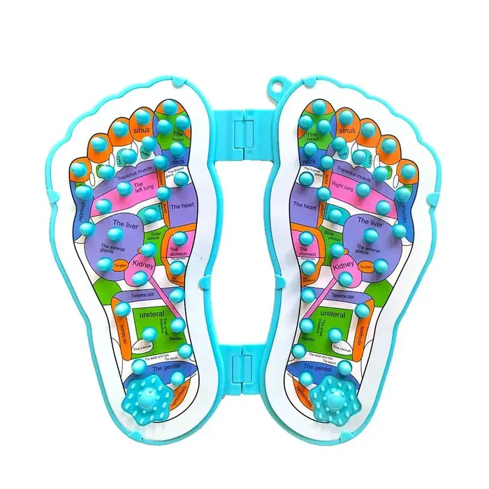 Tapis de massage des pieds par acupression et réflexologie